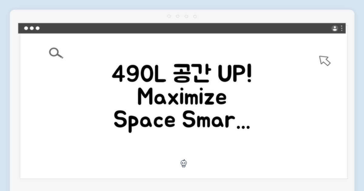 490L, 공간 활용도를 높이다