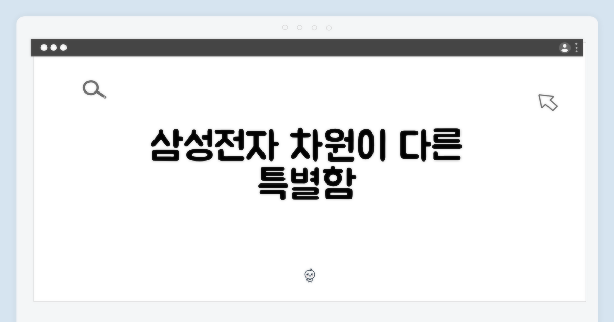 삼성전자만의 특별함을 알아보세요