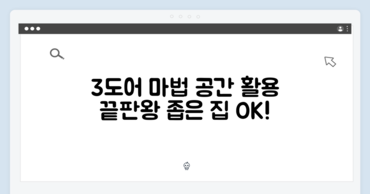 3도어, 공간 활용의 마법