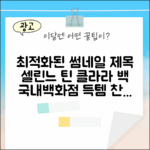 놀라운 국내백화점 셀린느 틴 클라라 백