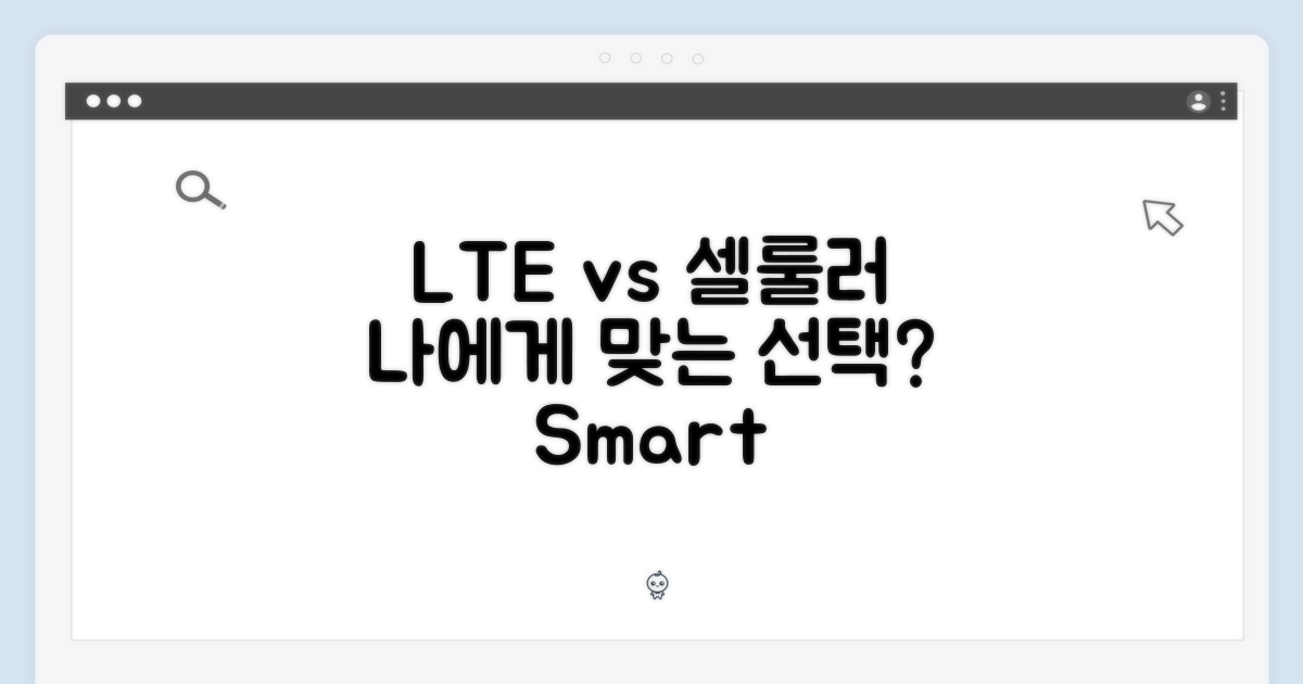 LTE vs 셀룰러: 당신에게 맞는 선택은?