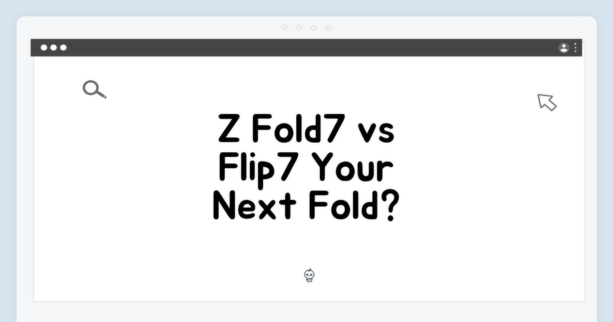 Z Fold7/Flip7, 당신의 선택은?