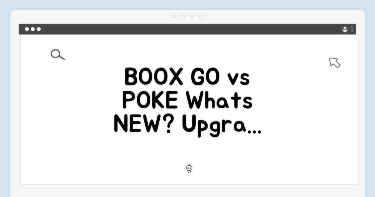BOOX GO/POKE, 무엇을 바꿀까?