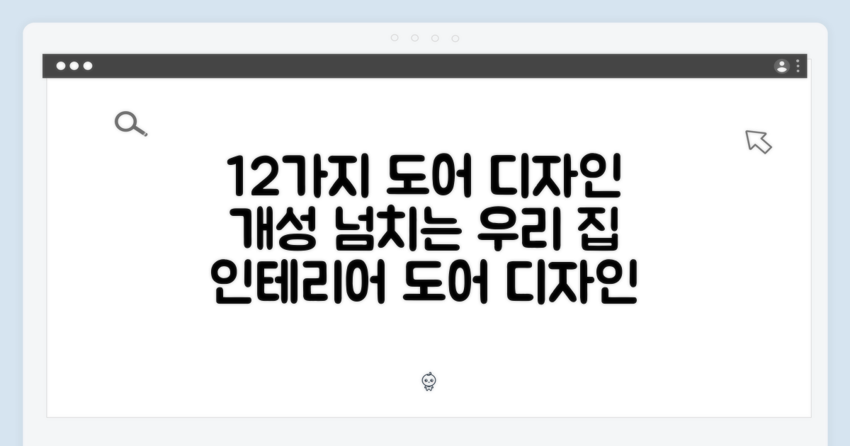 12가지 도어 디자인