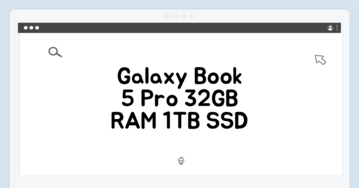 갤럭시북5 프로 32GB 1TB 소개