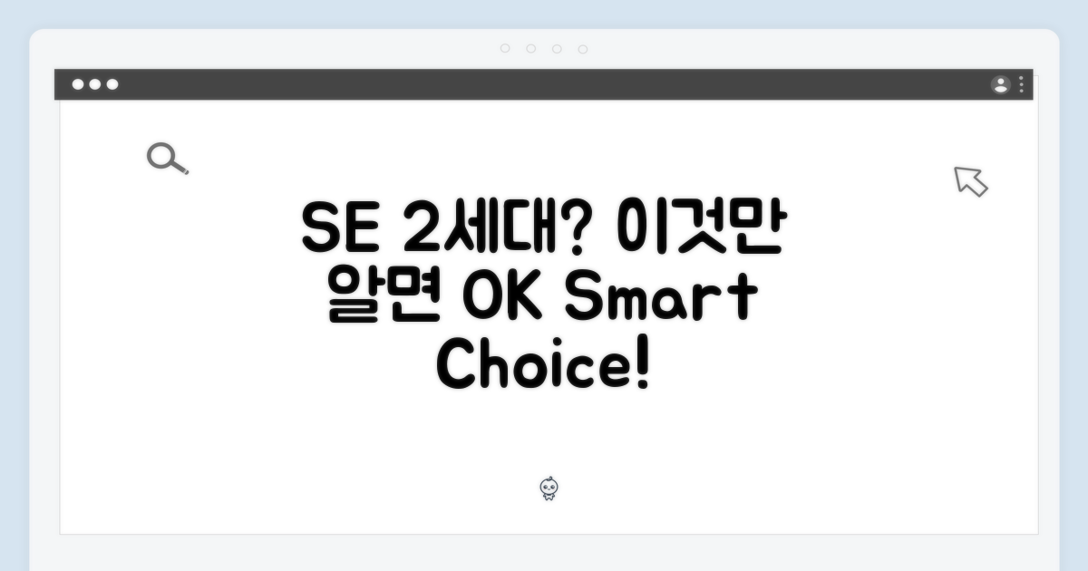 SE 2세대, 왜 선택해야 할까?