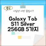 갤럭시탭 S11 실버 256GB, 5가지 매력 탐구