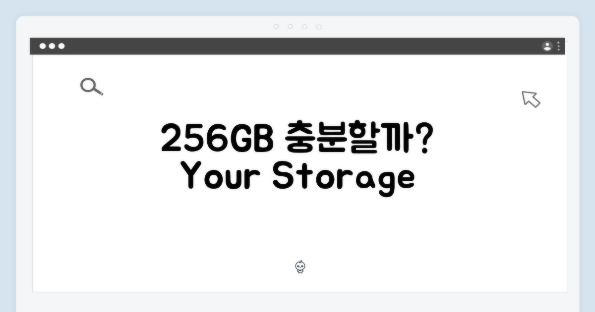 256GB, 당신에게 충분한가?