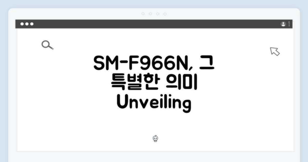 SM-F966N, 특별한 의미